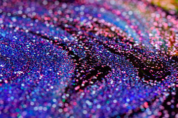 Abstract Colorful Liquid Background. Liquid with sparkles A vibrant and dynamic abstract background...