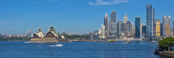 1,보트,항해,바다,오페라하우스,고층빌딩,시드니,호주 © JinChang