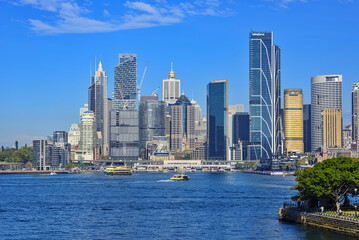 1,여객선,항해,바다,고층빌딩,밀슨스포인트,Milsons Point,시드니,호주 © JinChang