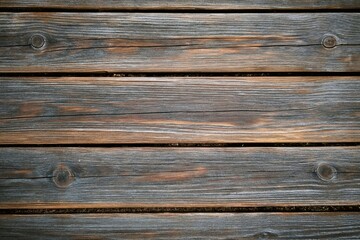 Fototapeta premium Textured Wooden Planks with Grain and Knots for background