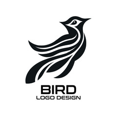 Fototapeta premium Bird Vector Logo Design