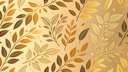 Gold foil texture. Luxury golden leaf paper sheet abstract plain background. Golden pattern. Golden background.