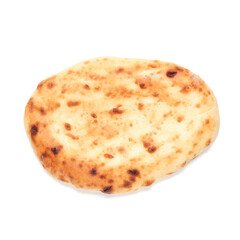 Tasty lavash on white background