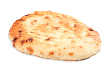 Tasty lavash on white background