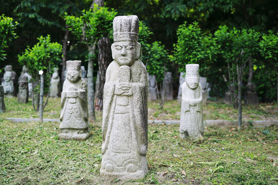 돌,석상,문인석,잔디,나무,우리옛돌박물관,성북구,성북구,서울