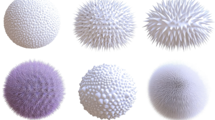 Abstract Frosty & Purple Texture Collection Generative AI