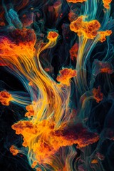 A stunning visualization a nebula, with vibrant colors and gaseous tendrils swirling in space.