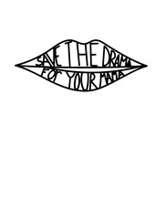 Save the Drama for Your Mama SVG Design – Fun and Sassy Artwork for Personalized Gifts, Rachel T Shirt Design, SVG Vector Design for Printing