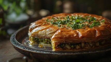 Savory Vegetable Phyllo Pastry: A Delightful Culinary Creation