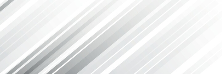 Obraz premium Abstract modern white and grey stripes design, vector illustration.