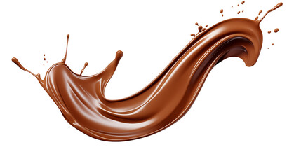 Delicious Chocolate Drink Splash Perfect for Ads and Packaging