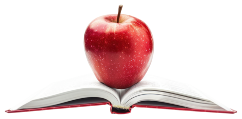 PNG Apple apple book open.