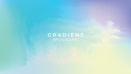 Fototapeta premium Background gradient minimalist colorful template