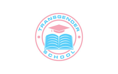 University, college, school or academy. Education label, emblem or badge collection with editable text