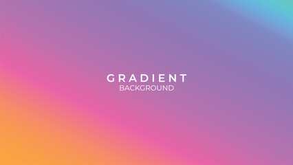 Background gradient minimalist colorful template