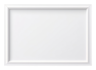 PNG Minimal frame mockup backgrounds white
