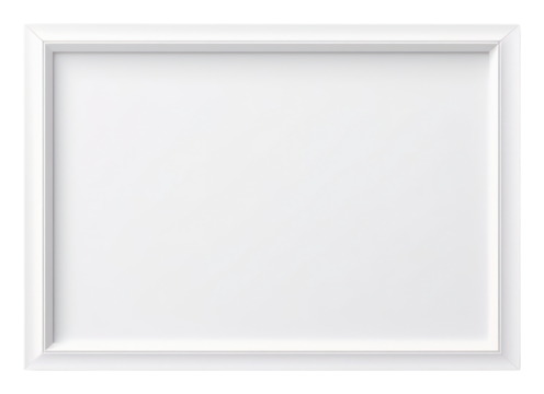 PNG Minimal frame mockup backgrounds white - Powered by Adobe