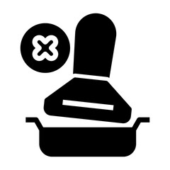 wrong press Solid icon