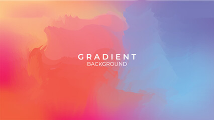 Background gradient minimalist colorful template