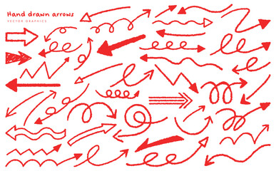 フリーハンド矢印デザイン素材集！簡単おしゃれに使える