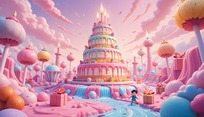 The Whimsical Cake Land of Eternal Celebration