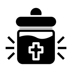 holy water Solid icon