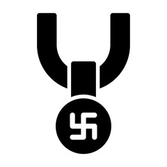 swastika Solid icon