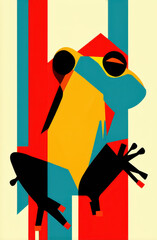 Minimalist Frog Design