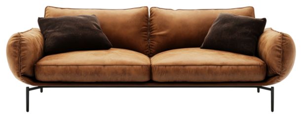 PNG Couch furniture cushions modern.