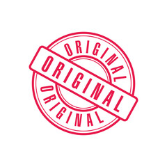 Original Stamp Graphic design vector element simple and modern