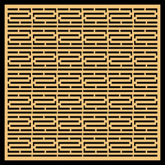 Laser cut and print design