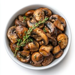 Fototapeta premium Mushroom Fricasse with Thyme