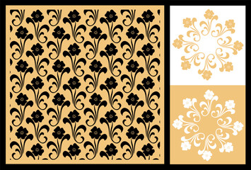 Laser cut and print design