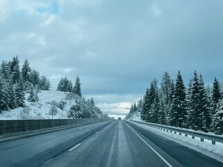 Road in the mountains