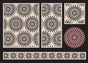 Laser cut and print design