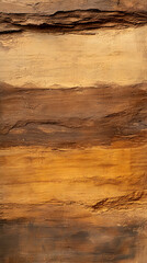 Textured Earth Tone Background Displays Layers of Brown and Tan Hues with Rough Textures