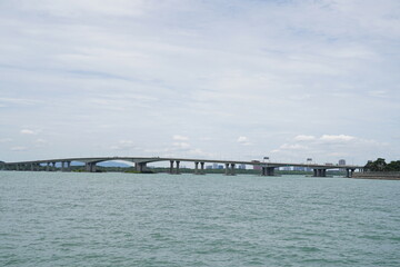 The Malaysia–Singapore Second Link is a modern bridge connecting Johor and Tuas, easing cross-border traffic with scenic views, efficient transport, and smooth flow. 
