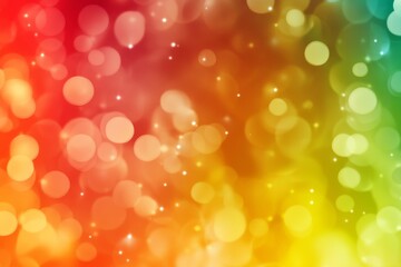 Obraz premium A vibrant gradient background with fiesta colors.featuring bright reds, yellows, and greens.conveying celebration and energy.ideal for event promotions and festive content
