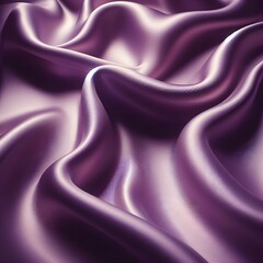Obraz premium Royal Purple Elegance: Premium Silk Pattern with Luxurious Flow and Rich Violet Color Depth