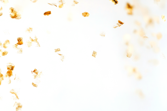 PNG Gold confetti gold gold confetti celebration.