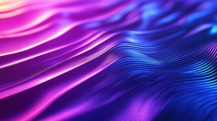 Obraz premium Abstract Neon Waves