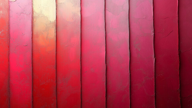 Abstract red gradient texture with vertical panels in vibrant tones