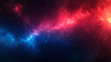 Naklejka premium A dark red, blue, and black grainy background with a noisy color gradient, creating a chaotic and abstract atmosphere, perfect for a banner, header, or poster cover design