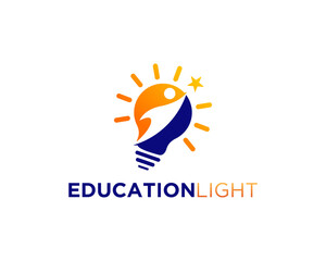 Education light logo