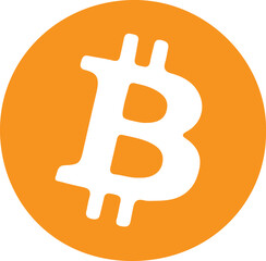 bitcoin logo symbol, bitcoin symbols ฿, vector art