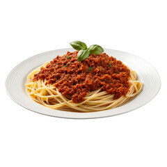 Spaghetti Bolognese, Transparent Background