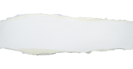 Fototapeta premium torn edge paper pieces with isolated background