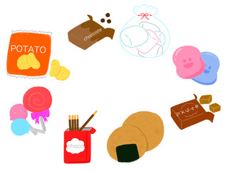 おかしいらすとセット