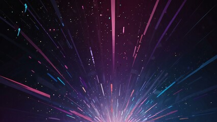 fireworks in the night sky