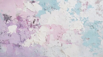 Pastel Peeling Paint Wall Texture Abstract Background